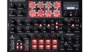 ライブで輝くシンセサイザー 〜 GAMECHANGER AUDIO Motor Synth