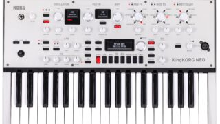 ノイズの音作りに使いたい個性が光るシンセサイザー 〜 KORG kingKORG