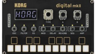ルックスもサウンドも魅力の現行シンセサイザー ~ KORG NTS-1 digital