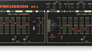 製品レビュー】 BEHRINGER Syncussion SY-1 | Filter（フィルター）