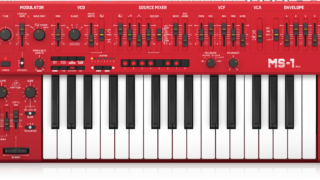 msmページ★1+2 ロック・サウンドの中で活用できるシンセサイザー ~ BEHRINGER MS-1 MK